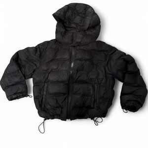 Zara black puffer jacket. Size small.